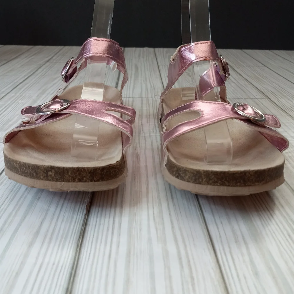 Gymboree Pink Metallic Sandals